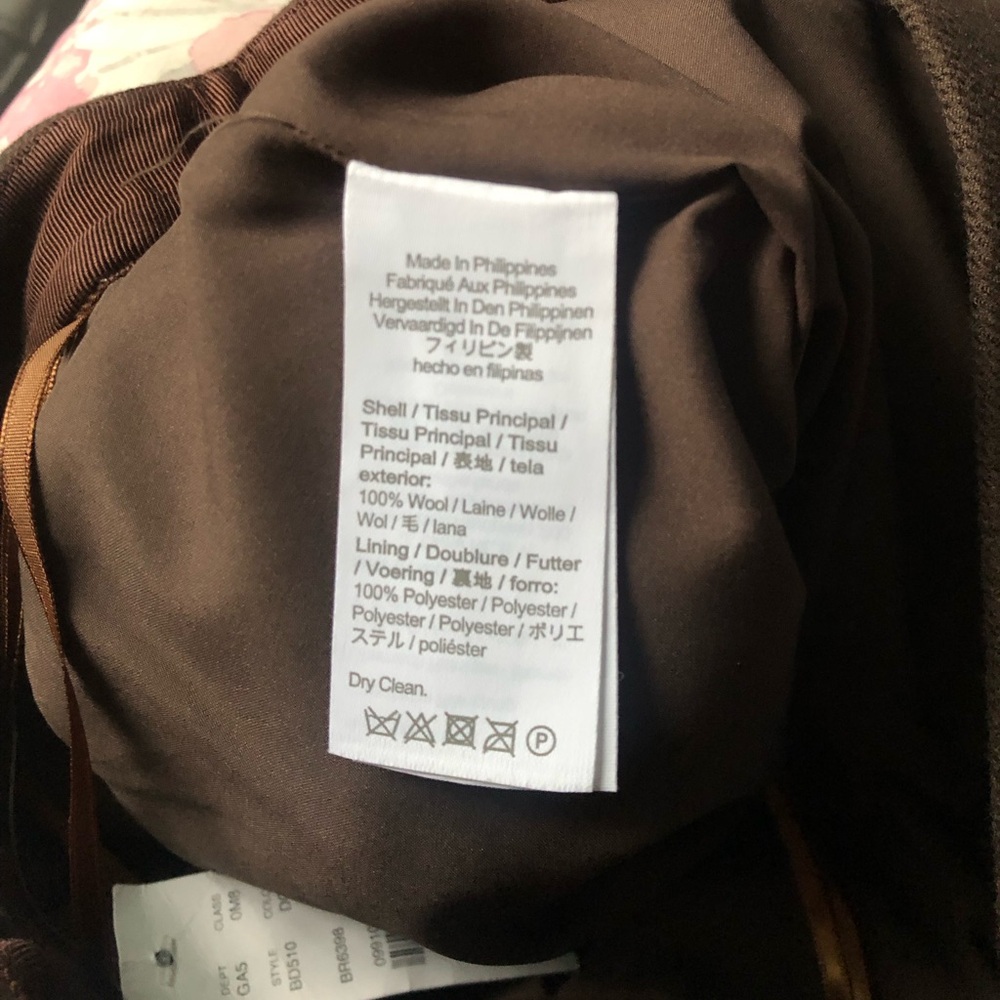 NWT Brown Wool J.Crew Mini Skirt - Picture 2 of 6